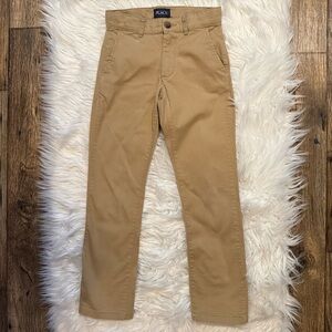 The Children’s Place Boys Slim Khaki Chino Pants  Adjustable Waist Size 8 School